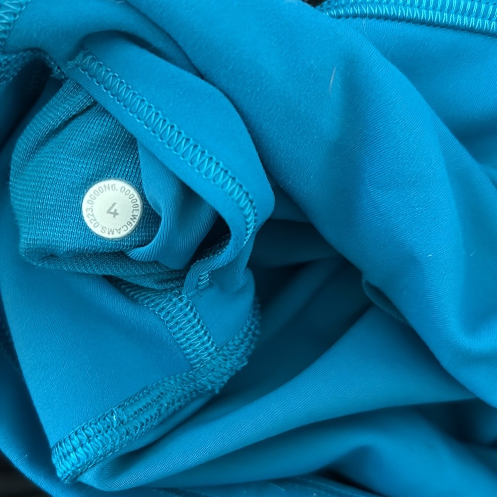 Lululemon Wunder Train High-Rise Crop in Blue size 4 - Picture 8 of 10